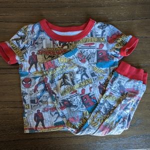 Toddler Spiderman Pajama Set